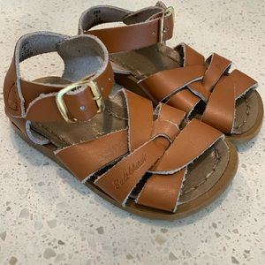 Toddler leather Salt Water sandals